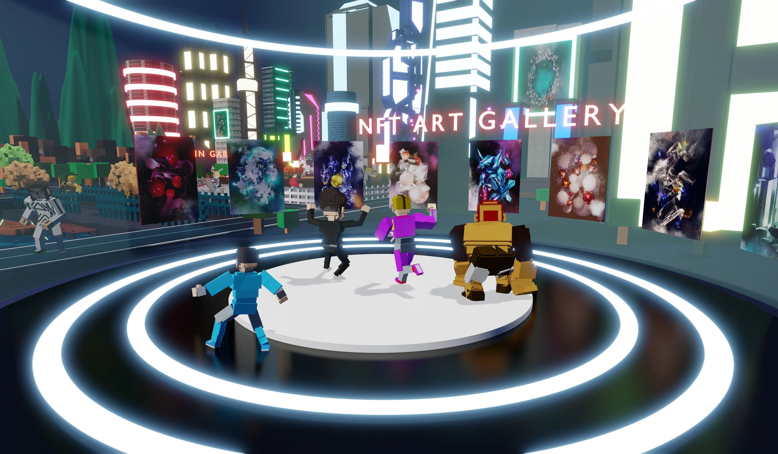 Award ceremony for best animations